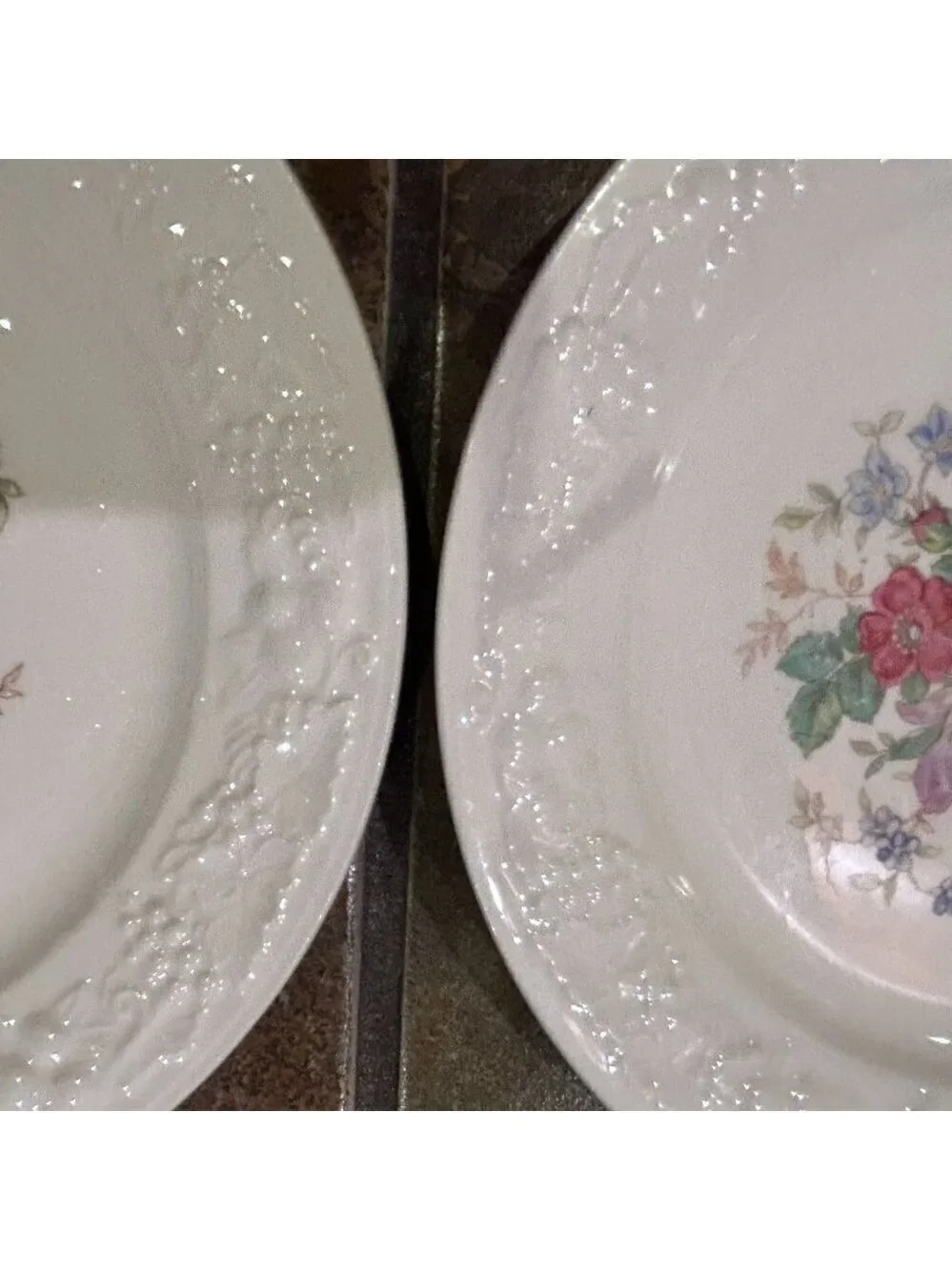 Homer Laughlin Eggshell Theme Dessert Plates Set of 4 M40N5 6